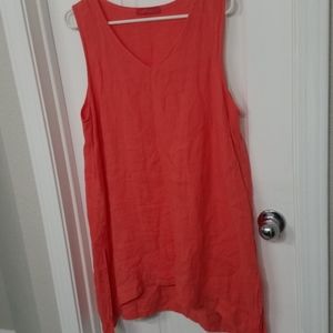 Orange coverall/dress